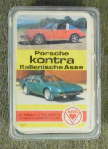 Quartett porsche kontra - quartett, :