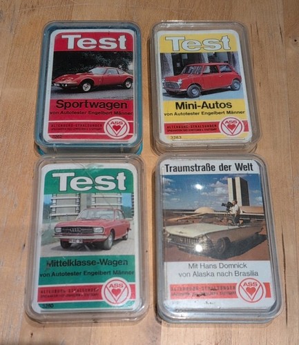 Ass vintage quartett konvolut - ass,