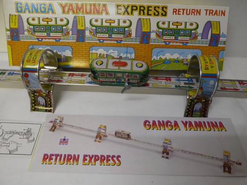 Blechspielzeug ganga yamuna - blechspielzeug,ganga,