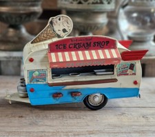 MODELLAUTO EISWAGEN WOHNWAGEN