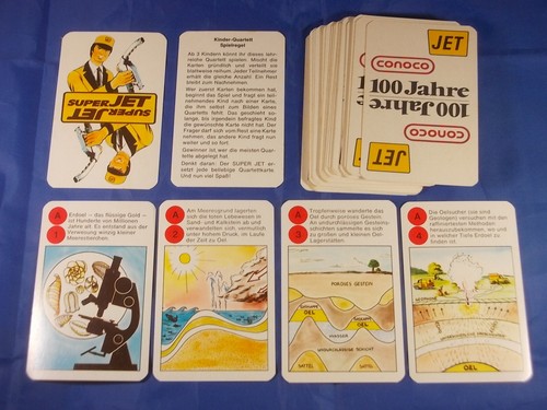 Quartett kartenspiel conoco - quartett,