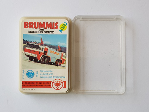 Quartett kartenspiel brummis - kartenspiel,