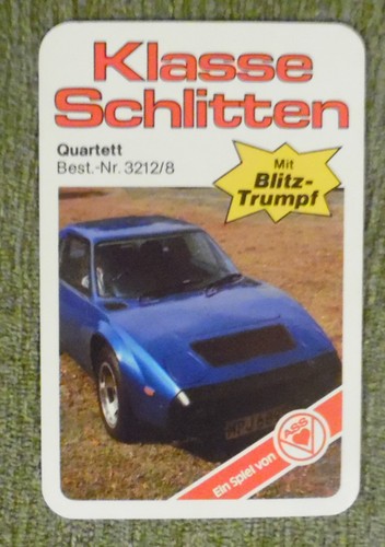 Quartett klasse schlitten - klasse,